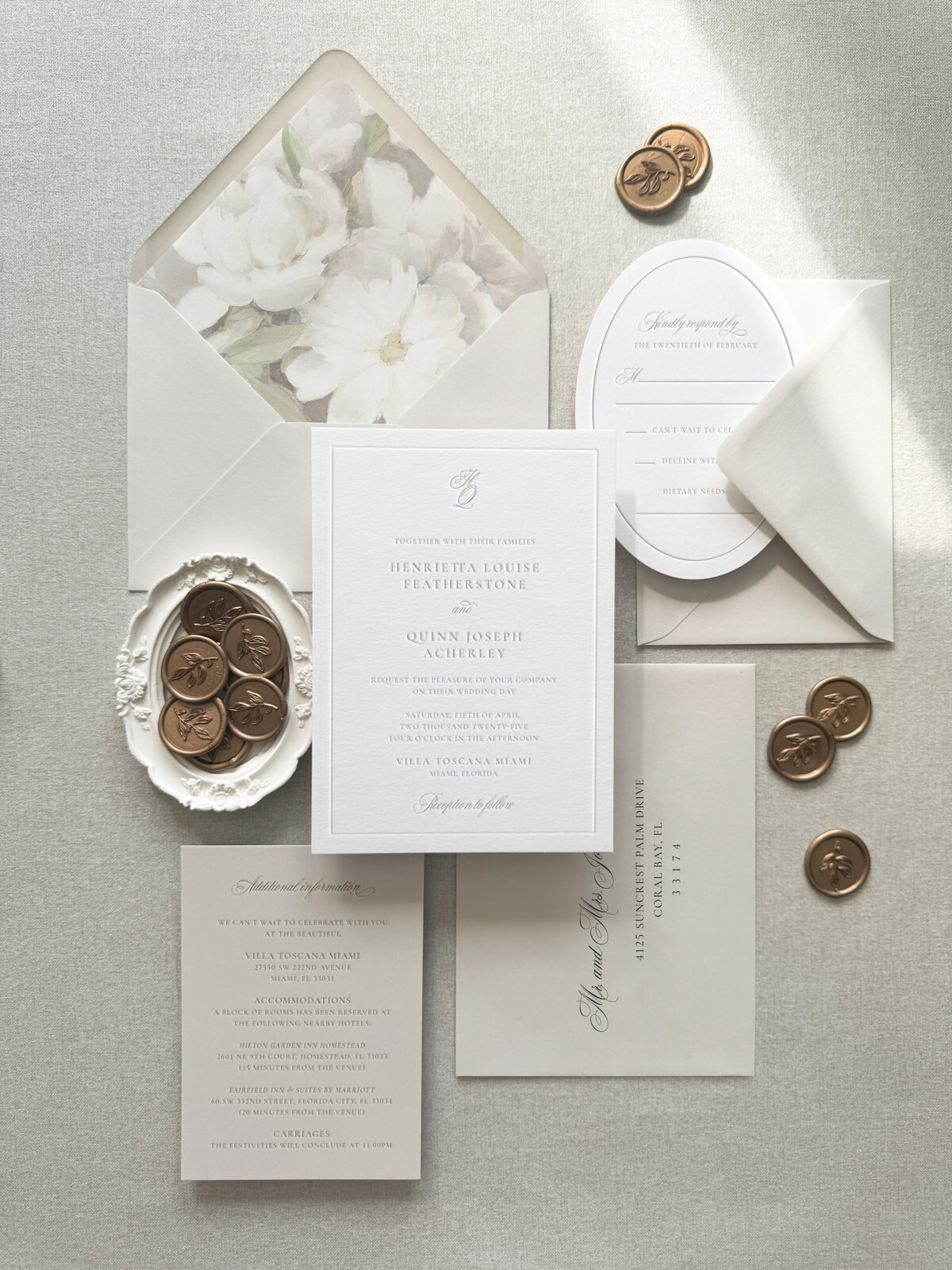 Invitation suite display 1
