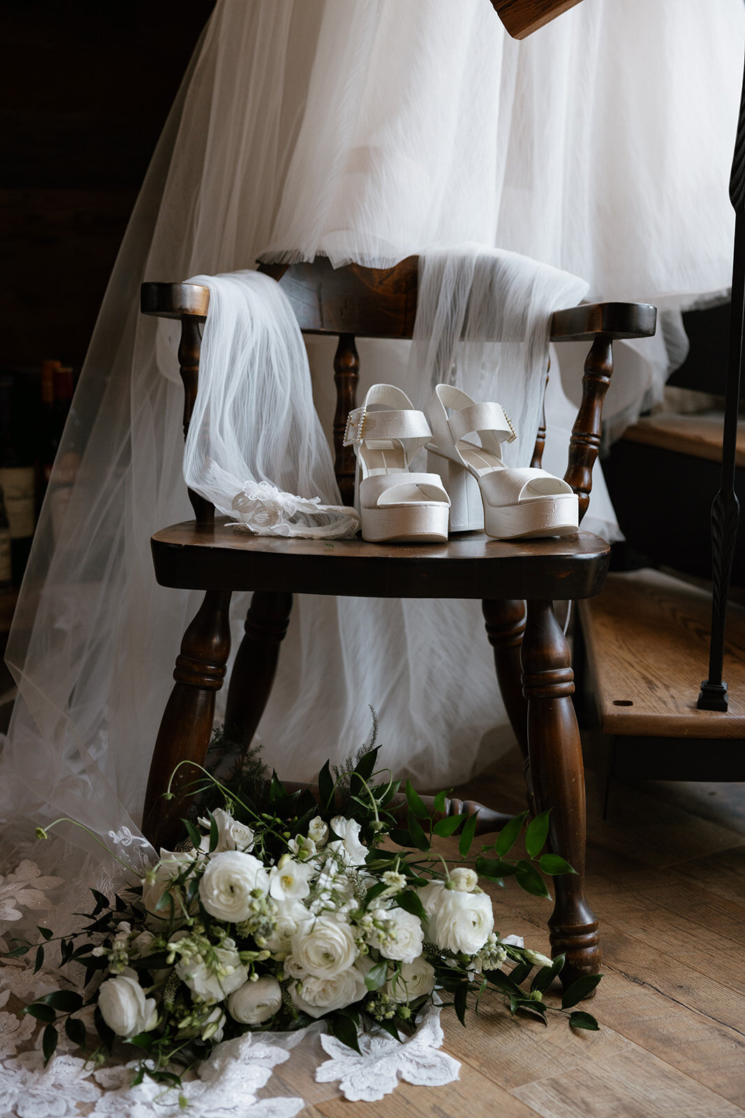 Northern Illinois Backyard Wedding Bride Details