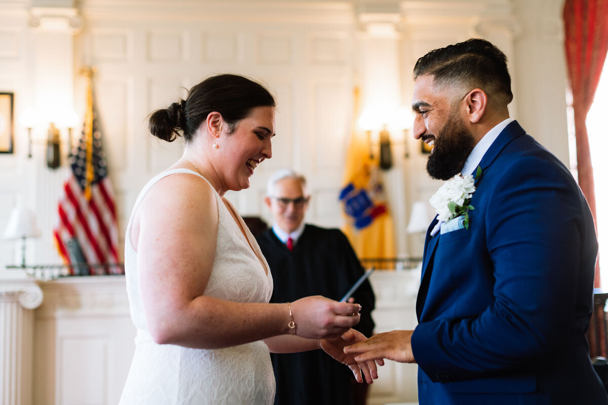 Caity + Karan, Patel Wedding Ceremony, Morristown Courthouse, Frelinghuysen Arboretum, Morristown NJ, Nichole Tippin Photography-40