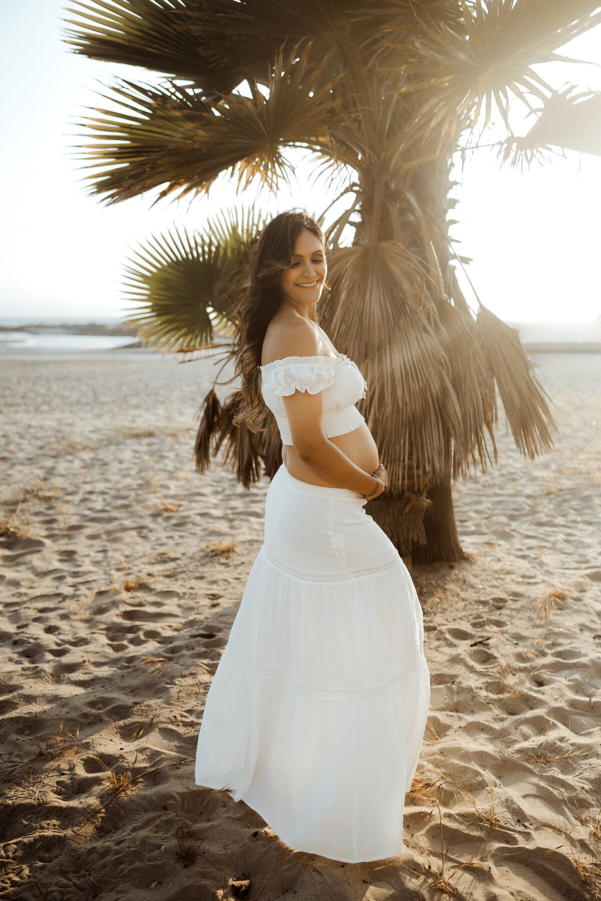 Santa Monica Beach Maternity Photography 3