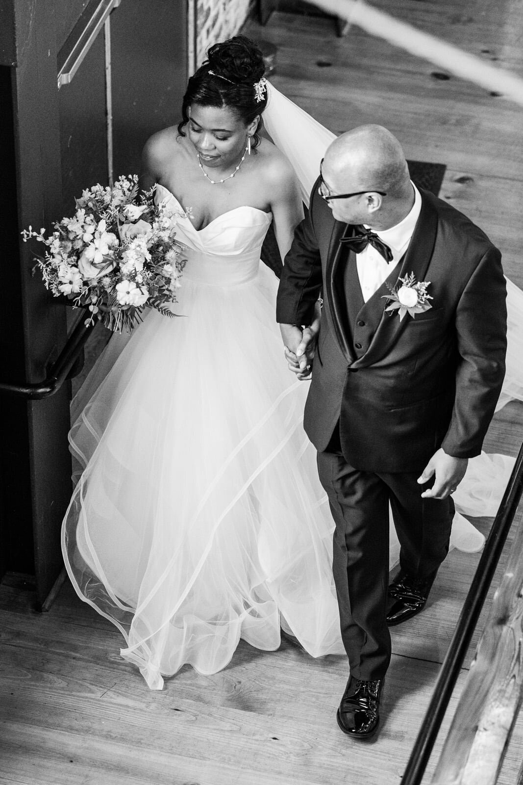 Brooklyn Arts Center Wedding | Blue Satin Bee 29