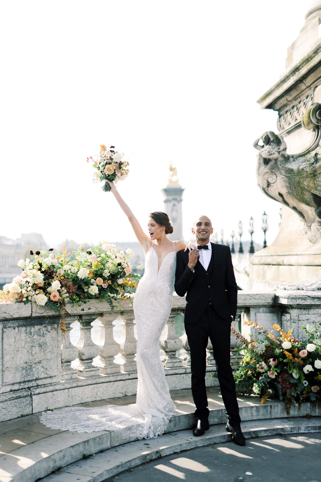 Modern Film Wedding Photography in Paris France 107