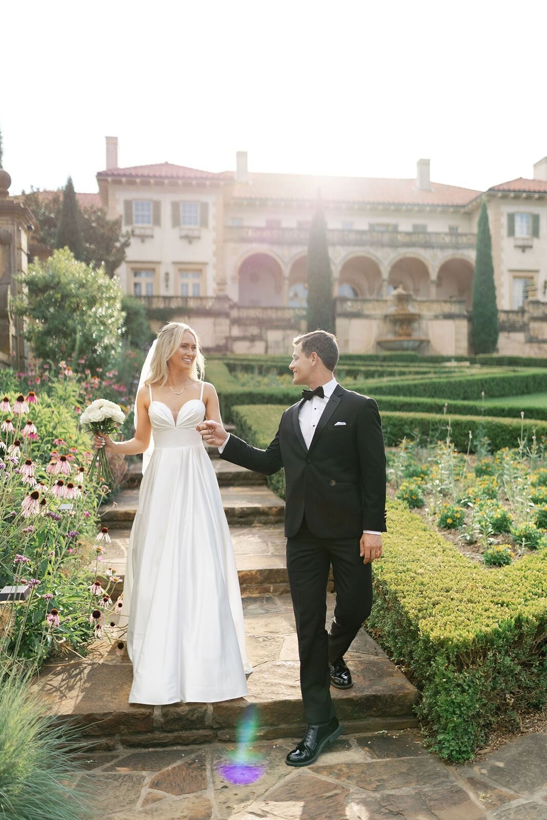 Wedding at the Philbrook Museum of Art in Tulsa, OK