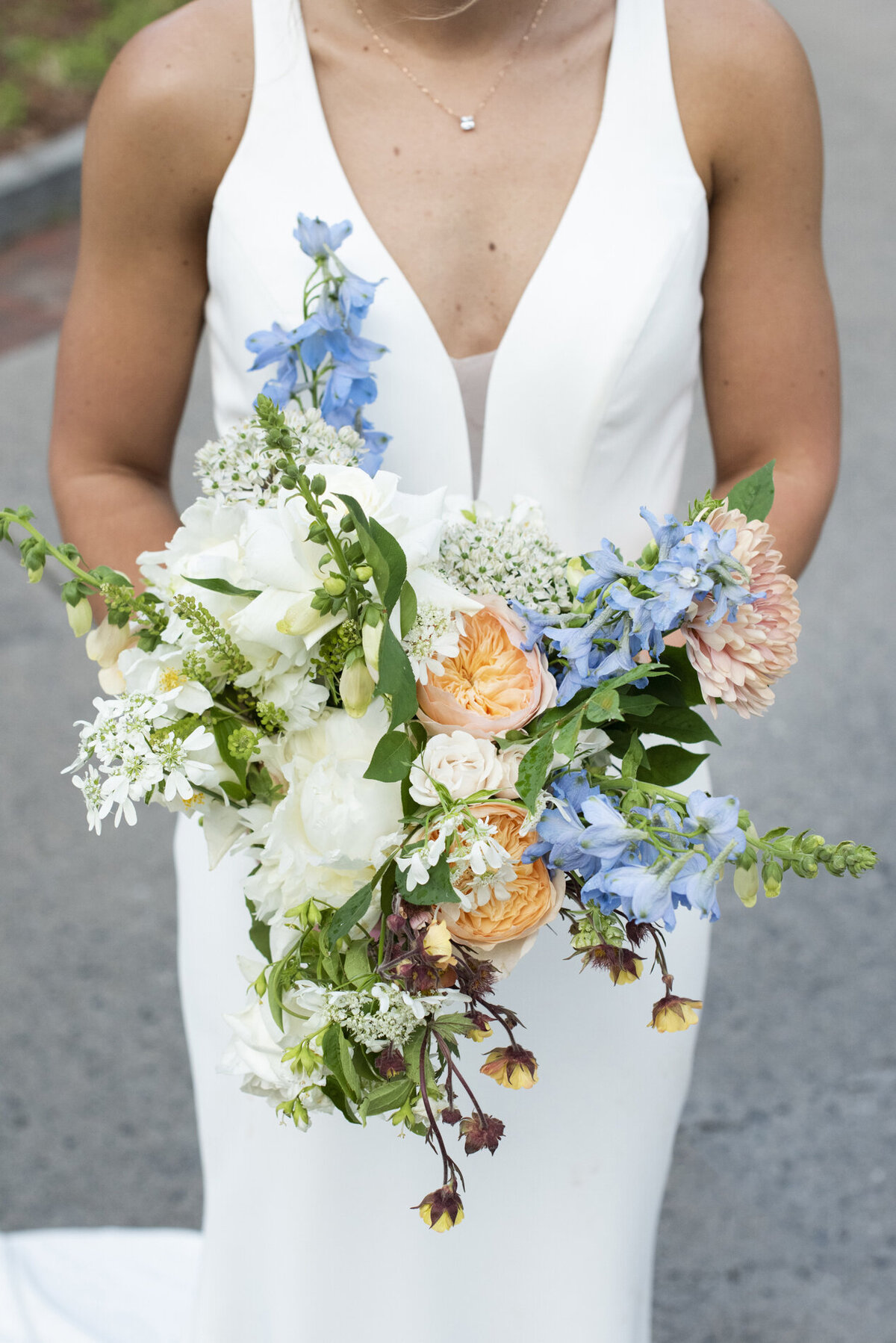 Flora Asheville wedding bouquet