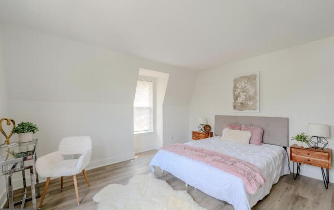 Kelly DeTommaso Vacant Home Staging Germantown PA Guest Bedroom 2