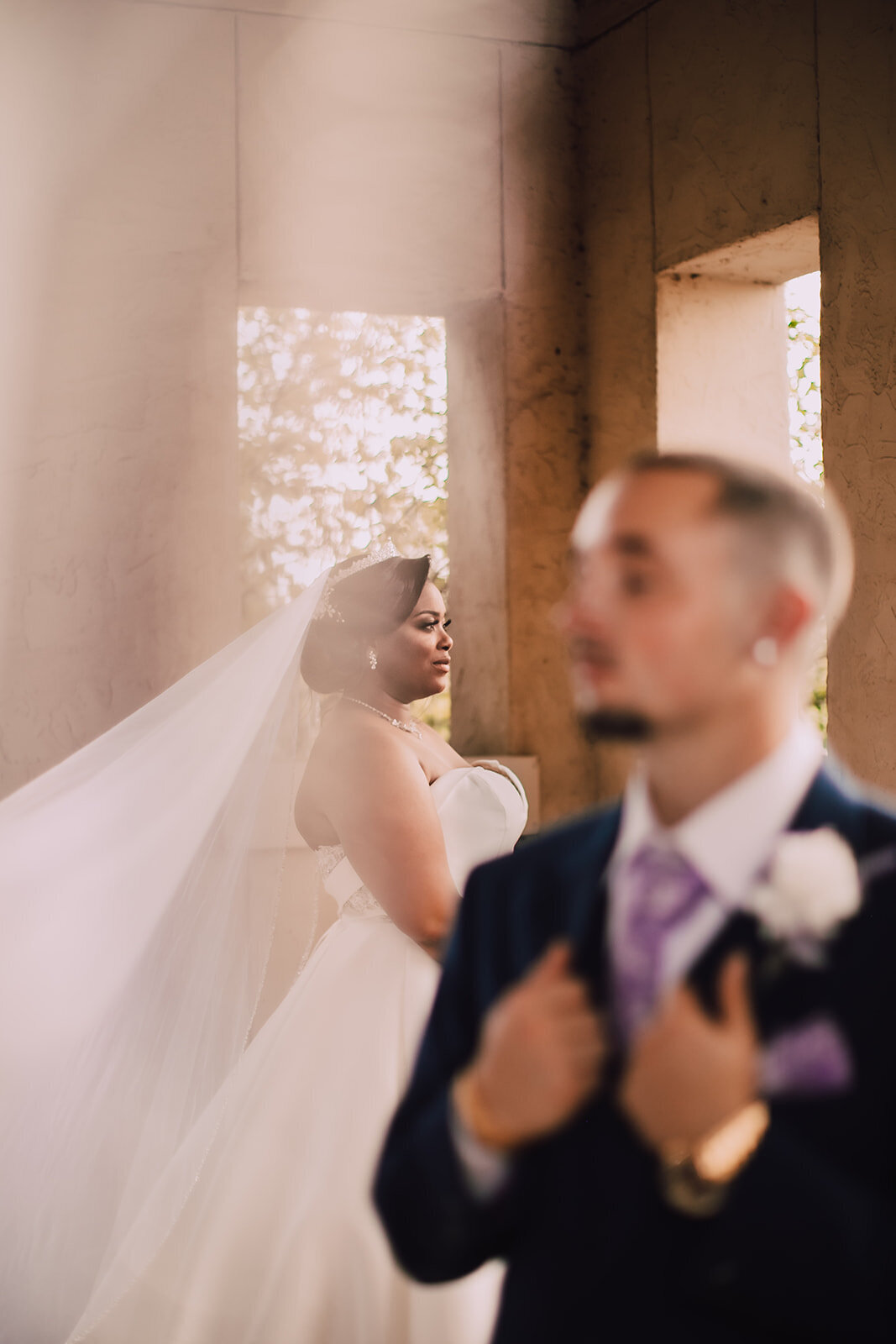 Bride and groom portraits