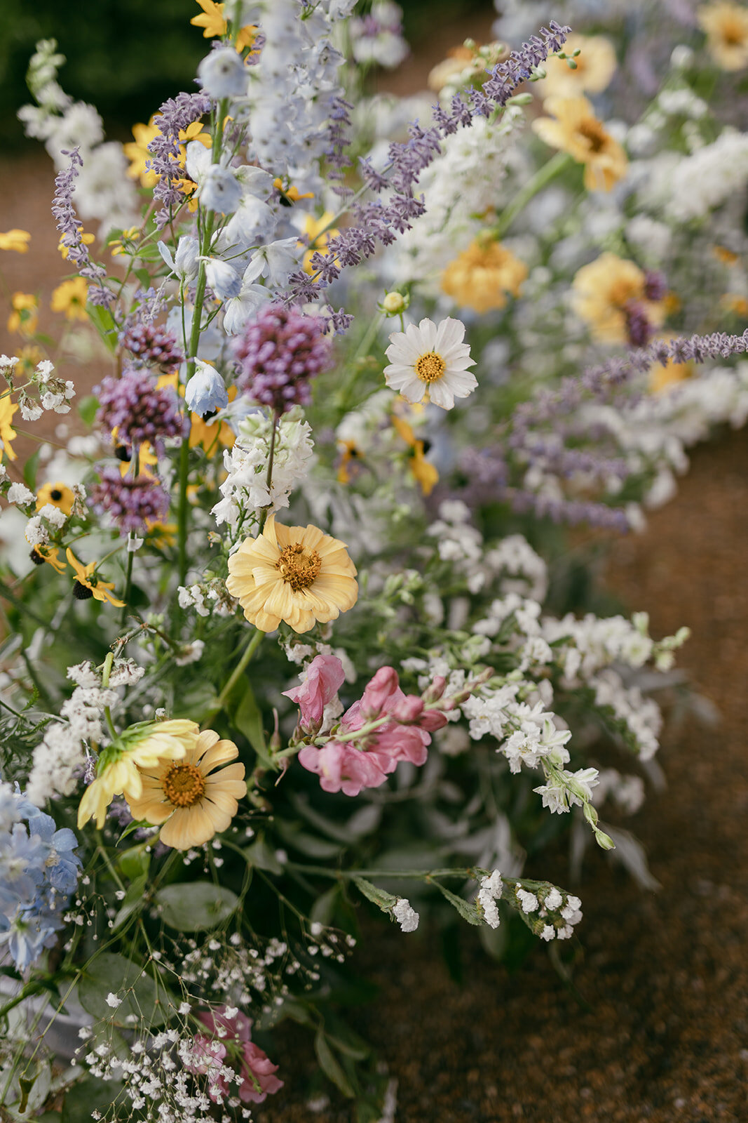 wildlfower-ceremony-flowers-white-pink-yellow-lavender-blue-diamond-cross-ranch-wy