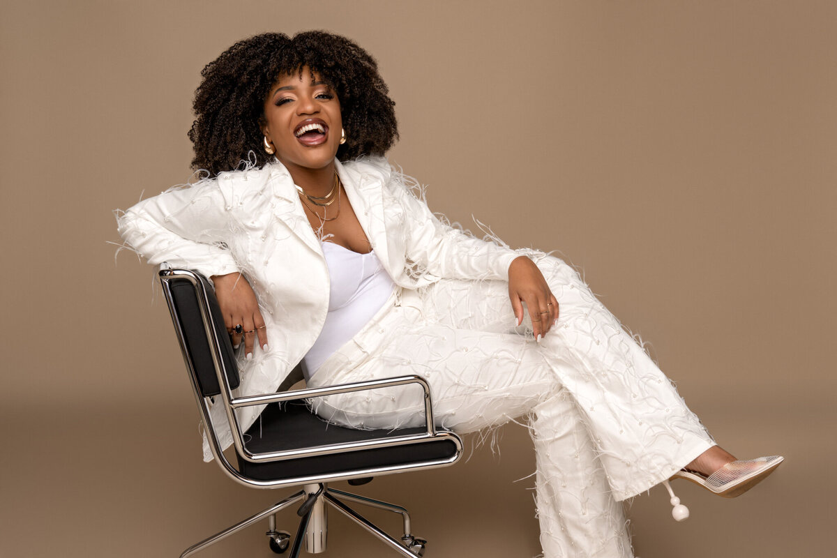 Executive branding portrait photographed in our Seattle studio, created for business leaders who want commanding, editorial‑style images to define and elevate their personal brand.