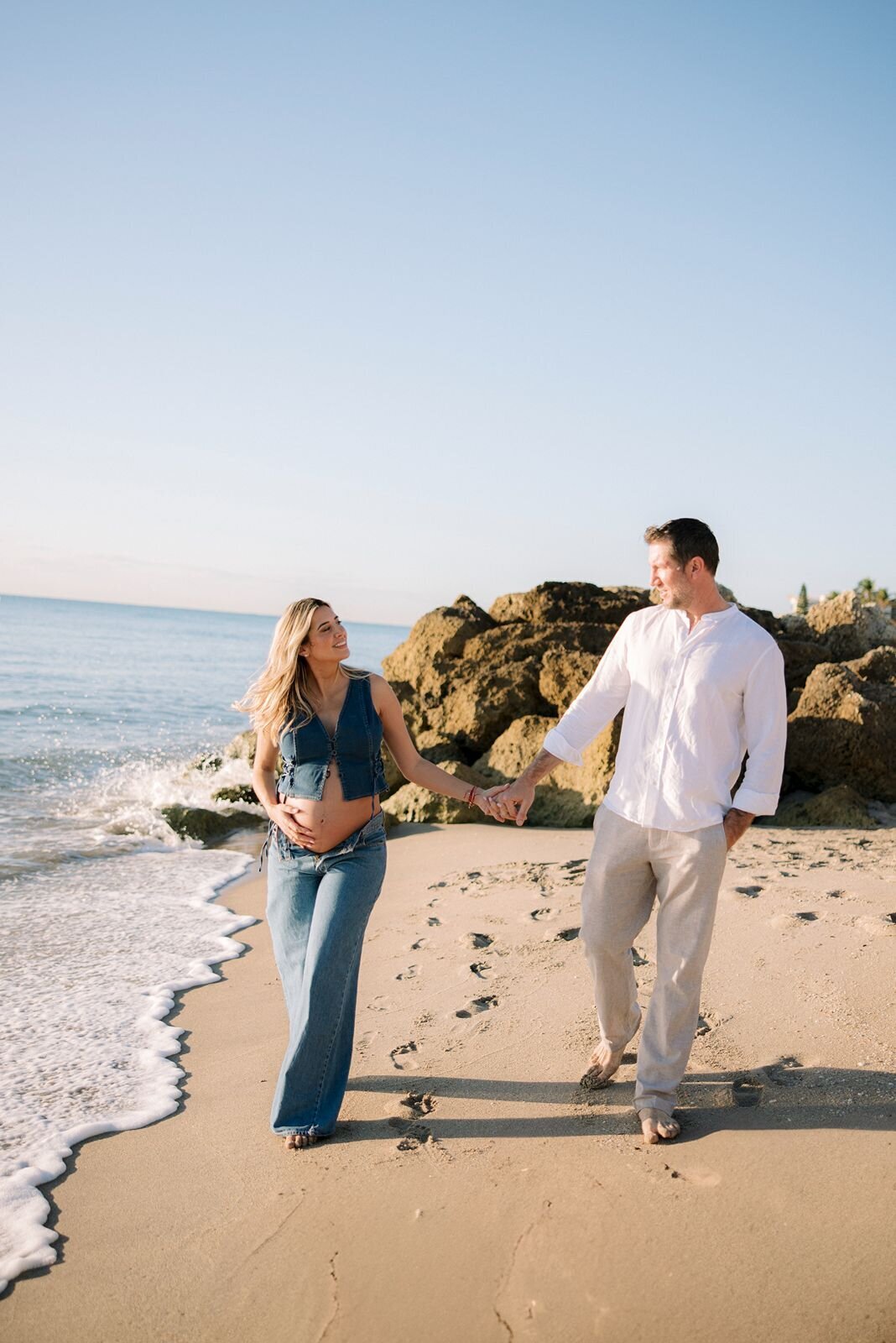 Nacha-Matt-Denim-Outfit-Deerfield-Beach-Maternity-Photography-by-Alexandra-Masihy-93