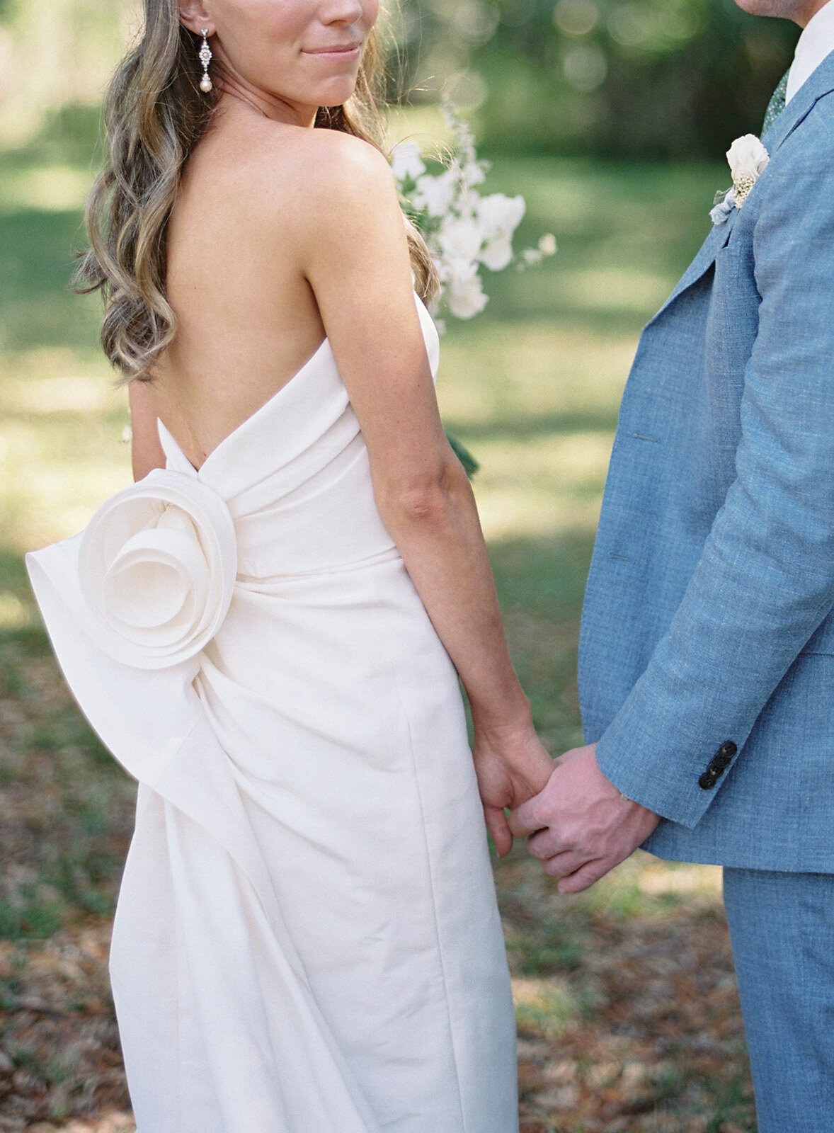 Luxury Southern Tented Wedding on Sea Island, GA-17