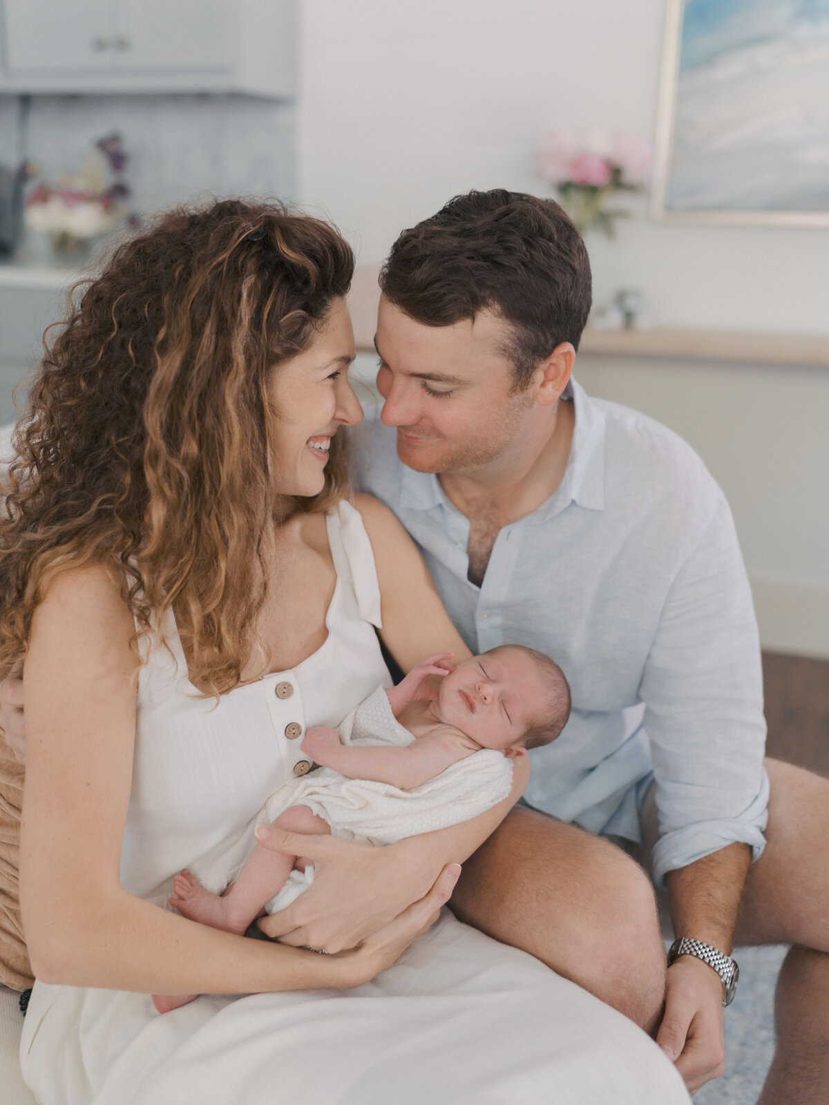 Family photo by Colorado Springs Newborn Photographer | Lauren Bounds