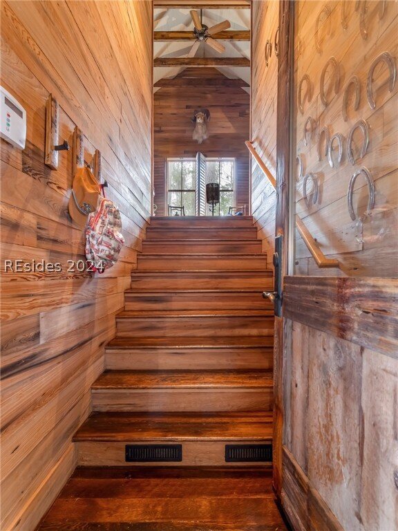301 Barn Entrance Stairs-MLS