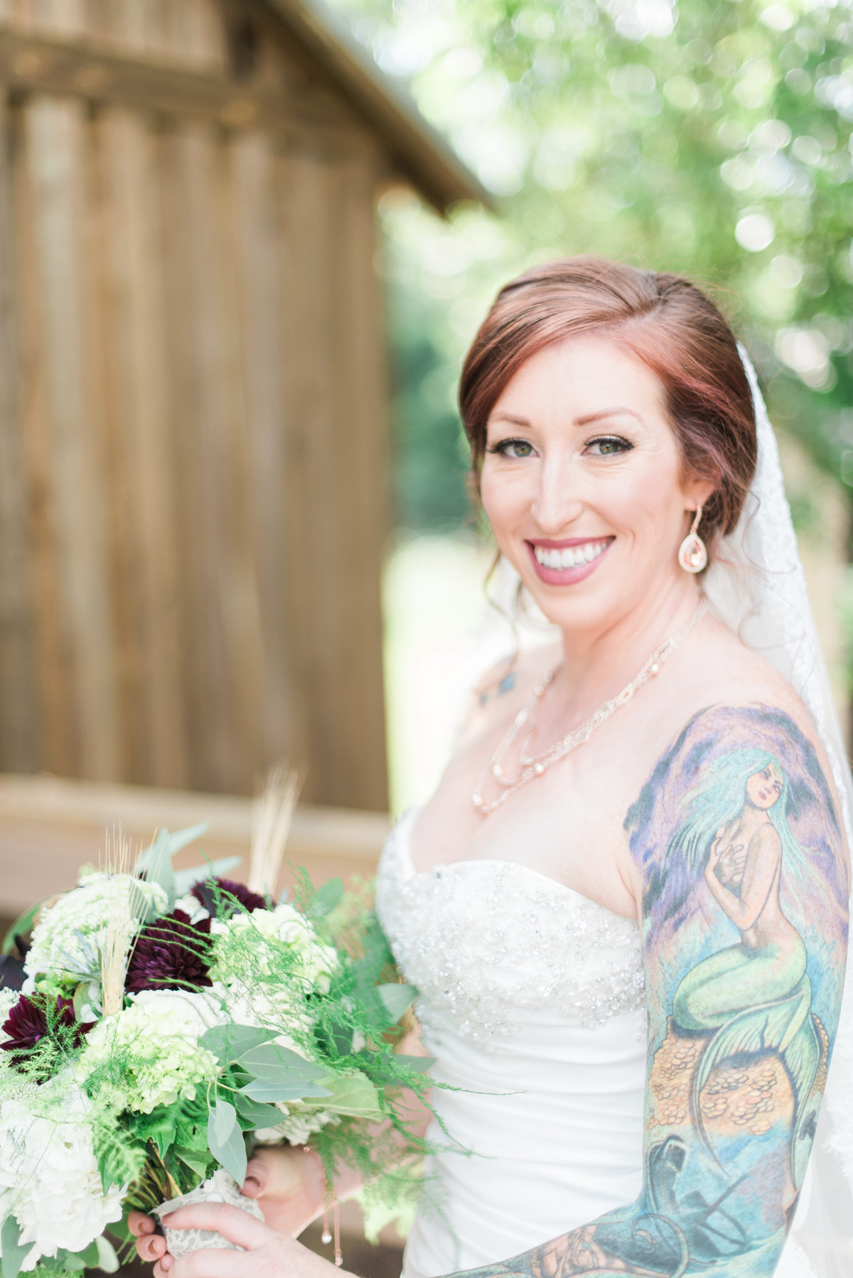 Natalie Setareh Makeup Artist Sanderlin Barn Bride