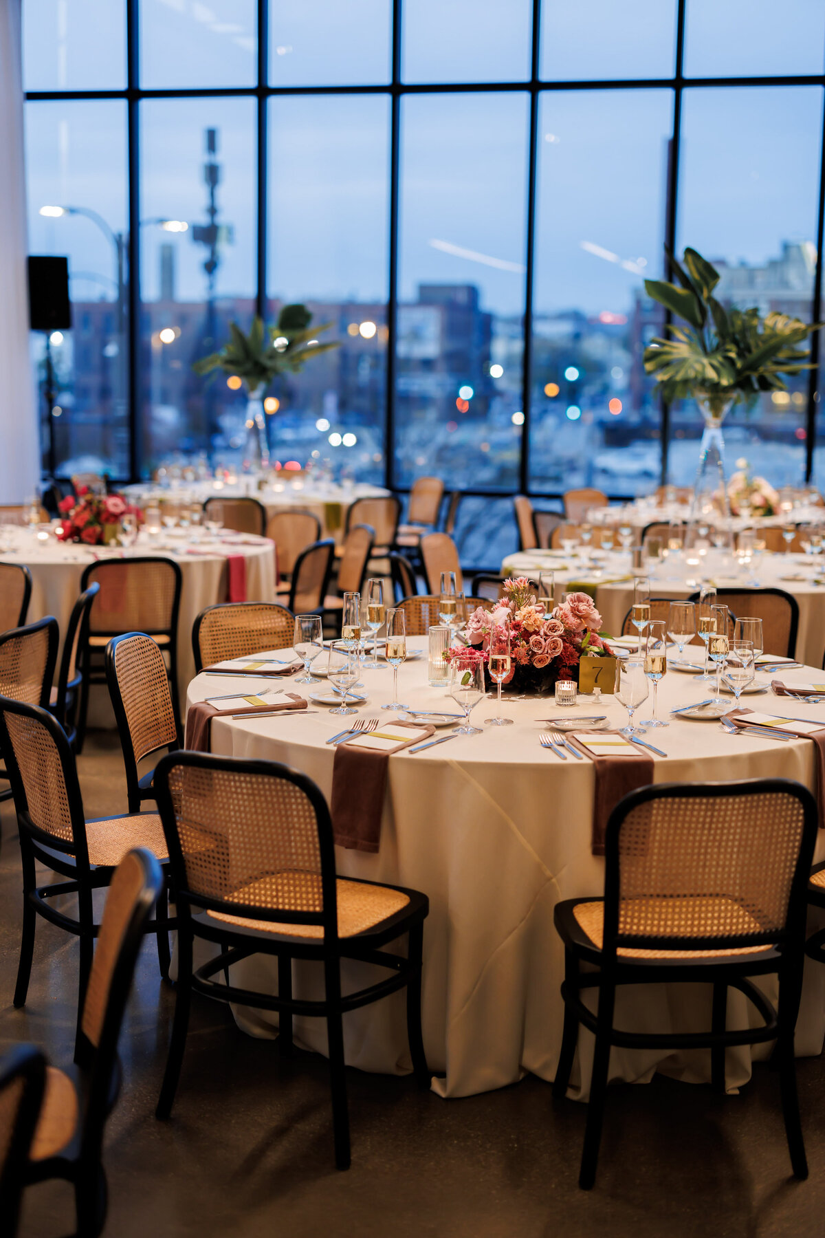 bold color block wedding gather at deer district milwaukee -47