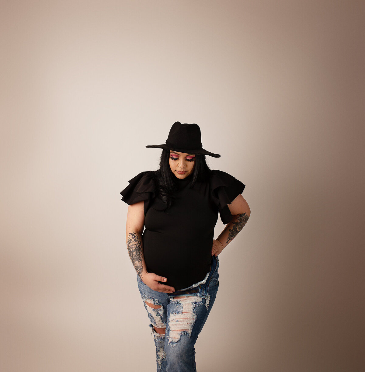 Alegra Garcia - Studio Maternity - Plainview - March 2022-150-Edit