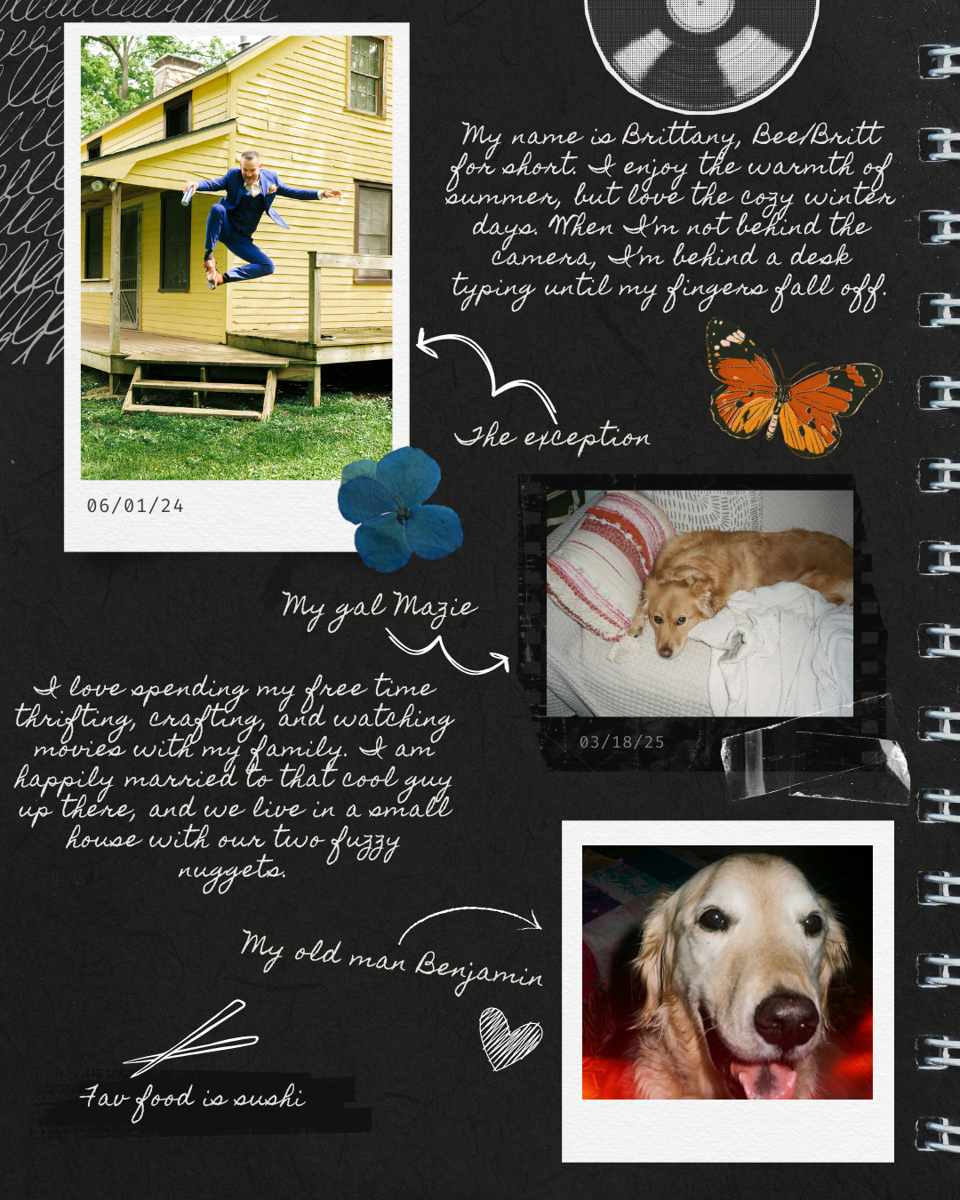 Scrapbook about Britt Riegel Photo. based in Missouri