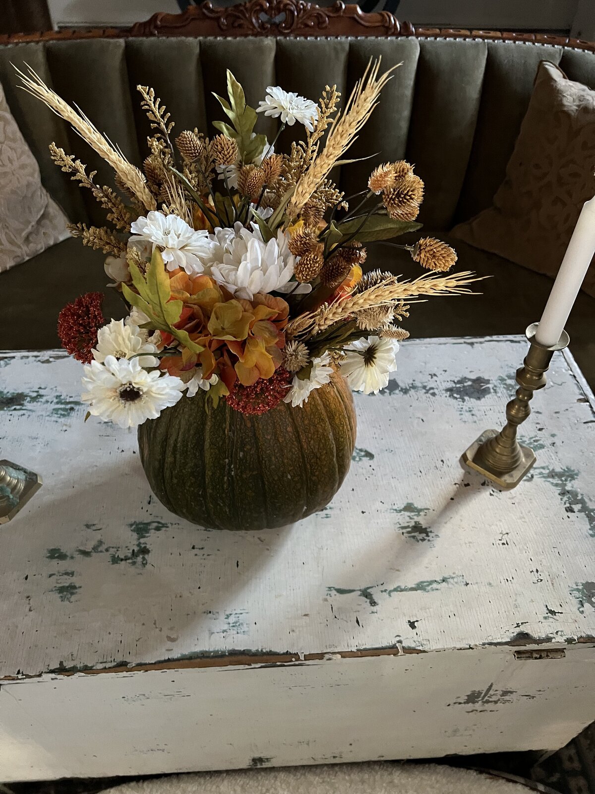 pumpkin arrangement