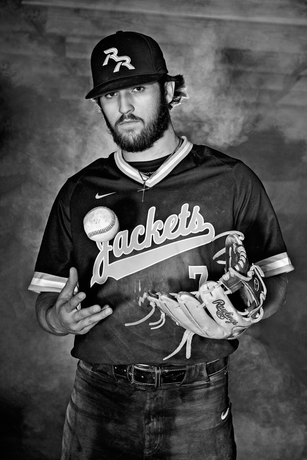 Roanoke Rapids Photographer DWBaseball-8194-BW-EditWeb Sized