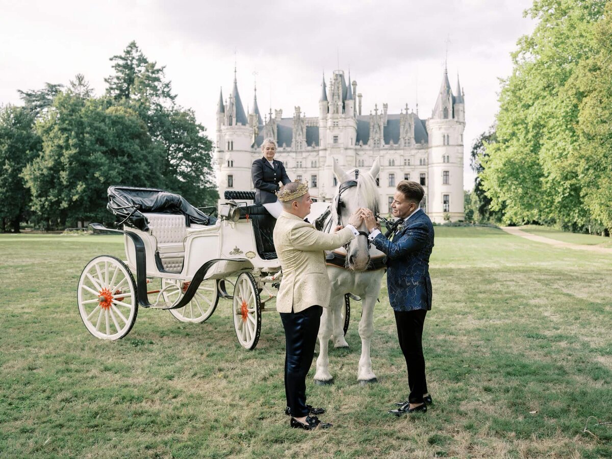 Destination wedding in France - Chateau Challain - Serenity Photography - 49