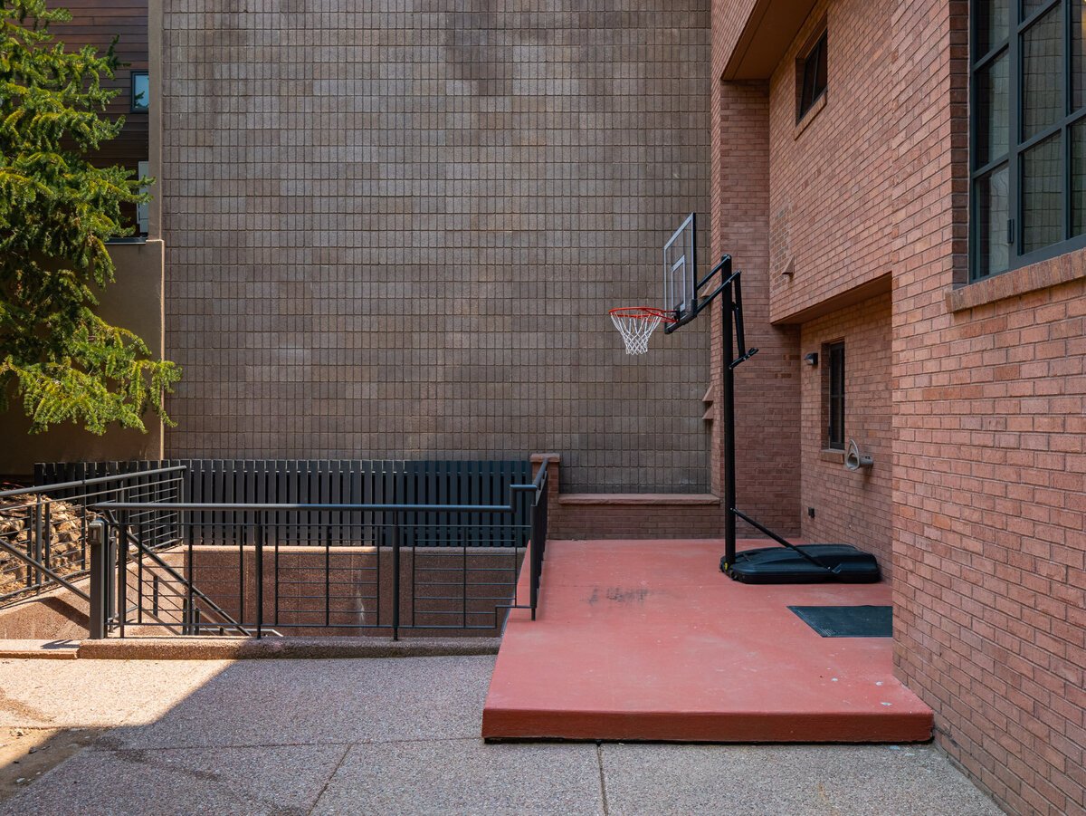 Exterior and interior views of the luxury home at 624 E Hopkins Avenue in Aspen Core, Colorado.