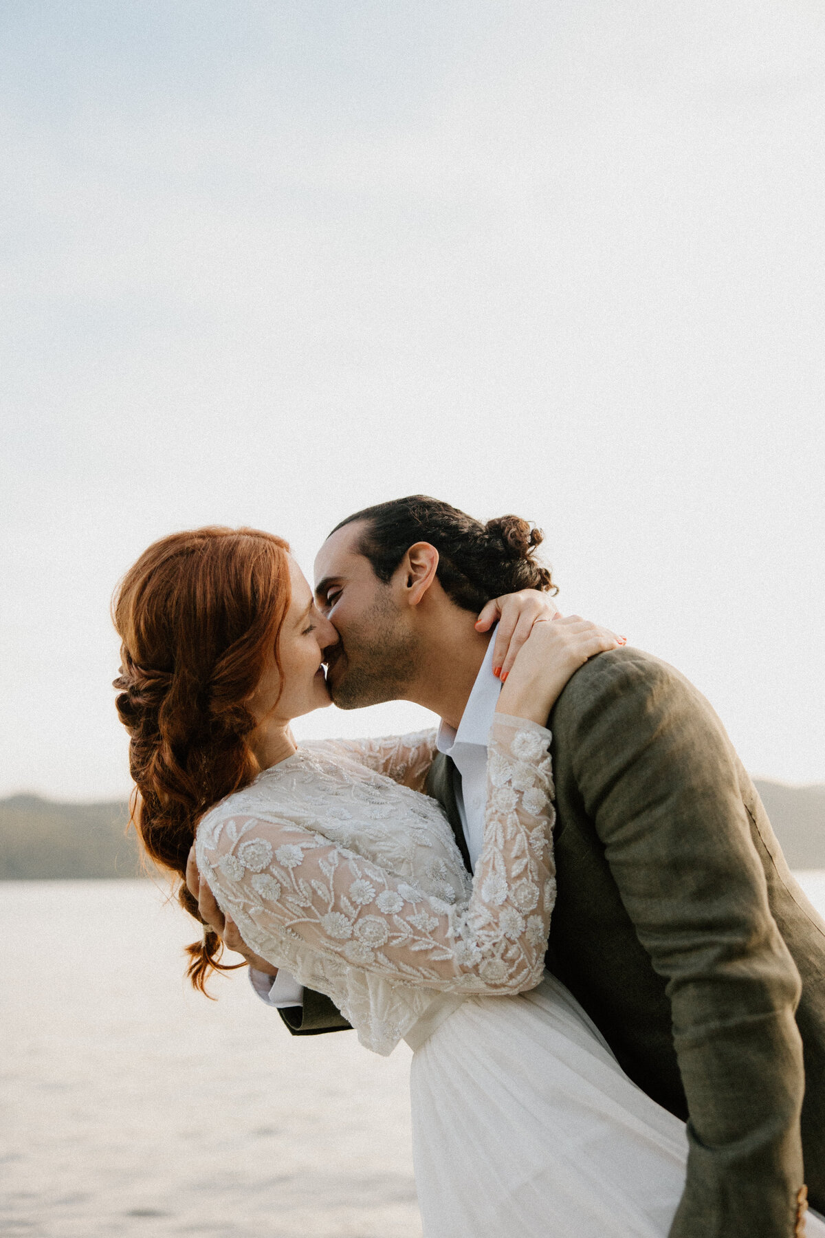 bride and groom portrait example