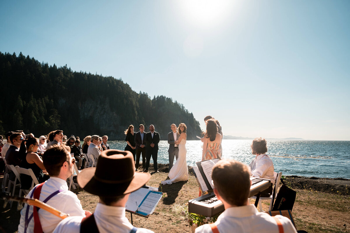 Agate Beach Lodge Wedding Ceremony