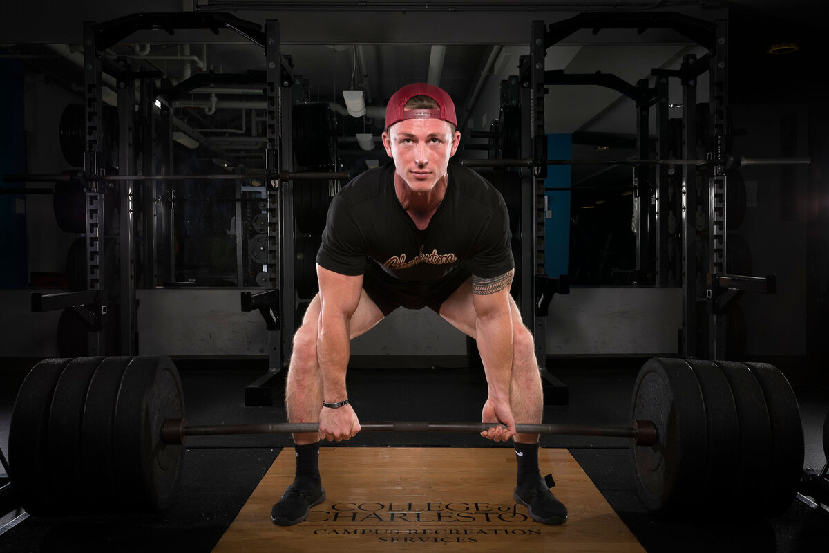 Weighlifter-Gym-Marine-Athlete-College-Charleston-Downtown-Studio-Editorial-Portrait-Branding-Photography
