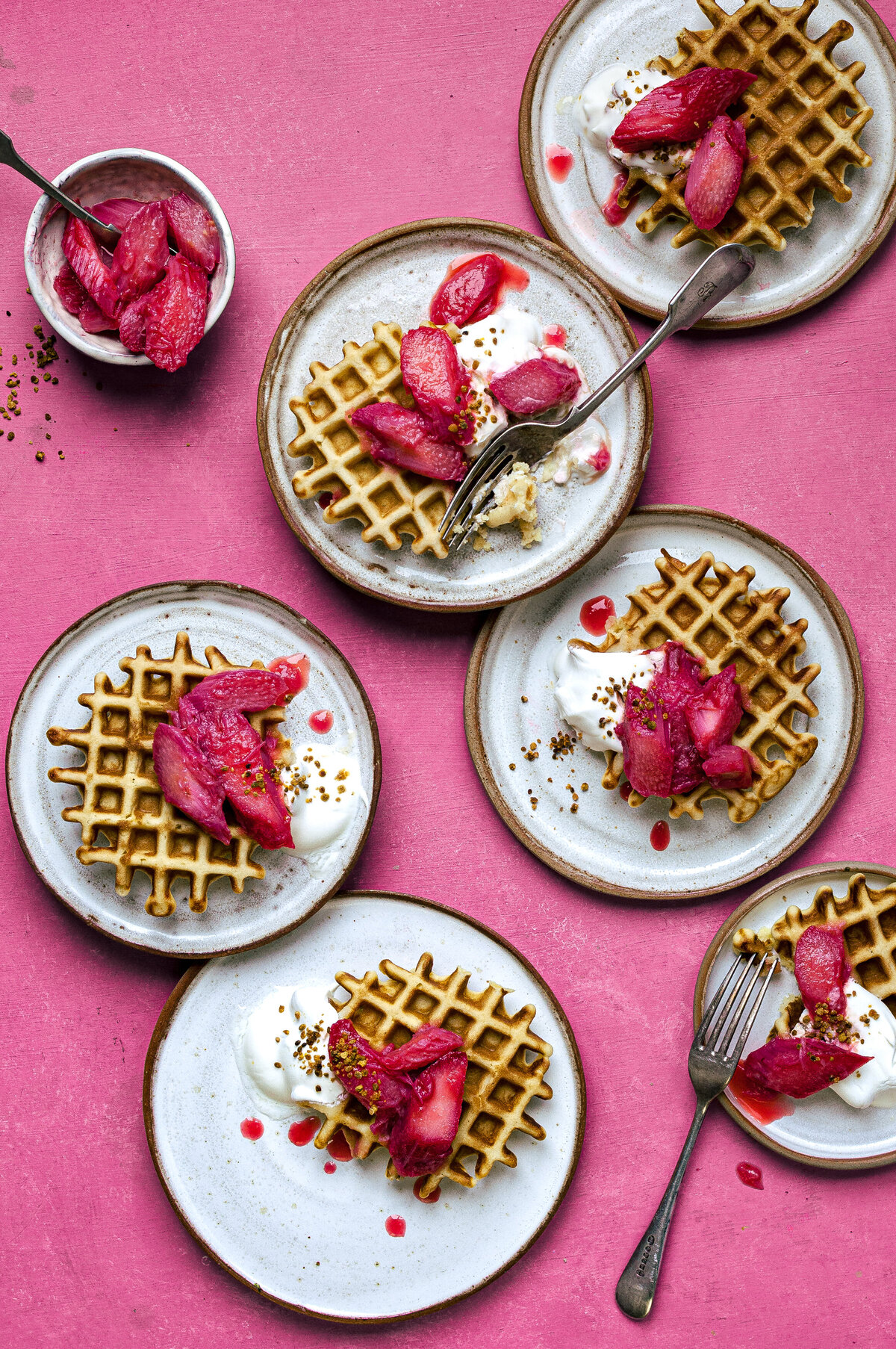 waffles-pink-rhubarb-compote-repetition
