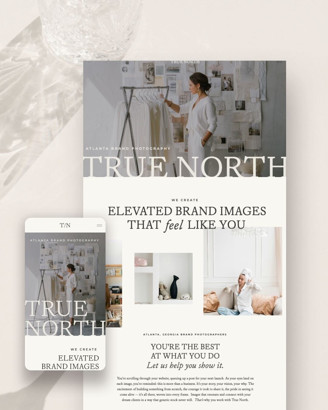 True North Showit Website Template for Photographers & Creatives ...