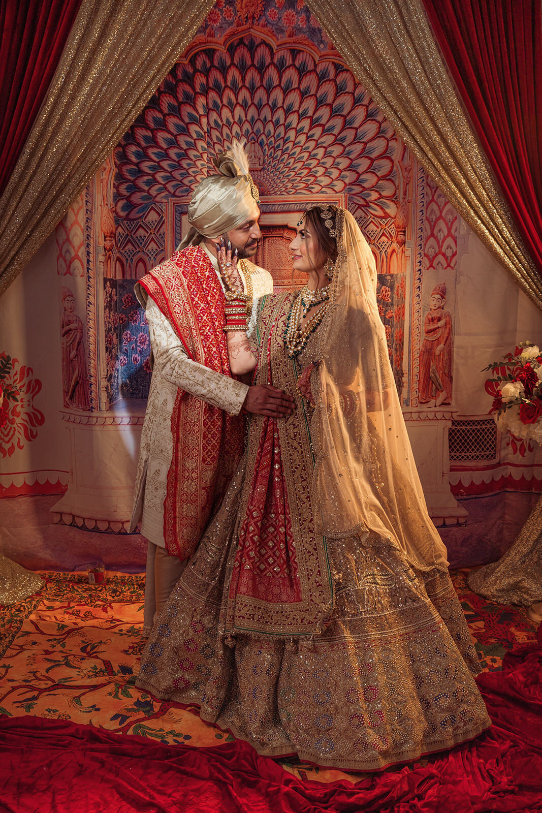 Indian wedding day photo - indian ceremony