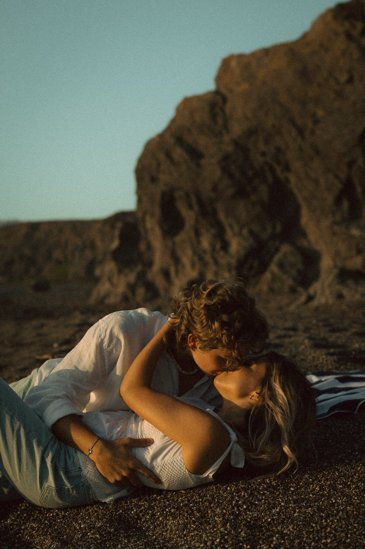 Whimsical Engagement Couples Photoshoot - Sonoma Coast, California