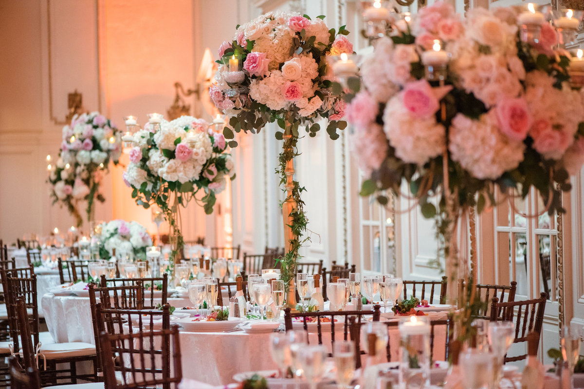 Wedding decor from The Bourne Mansion