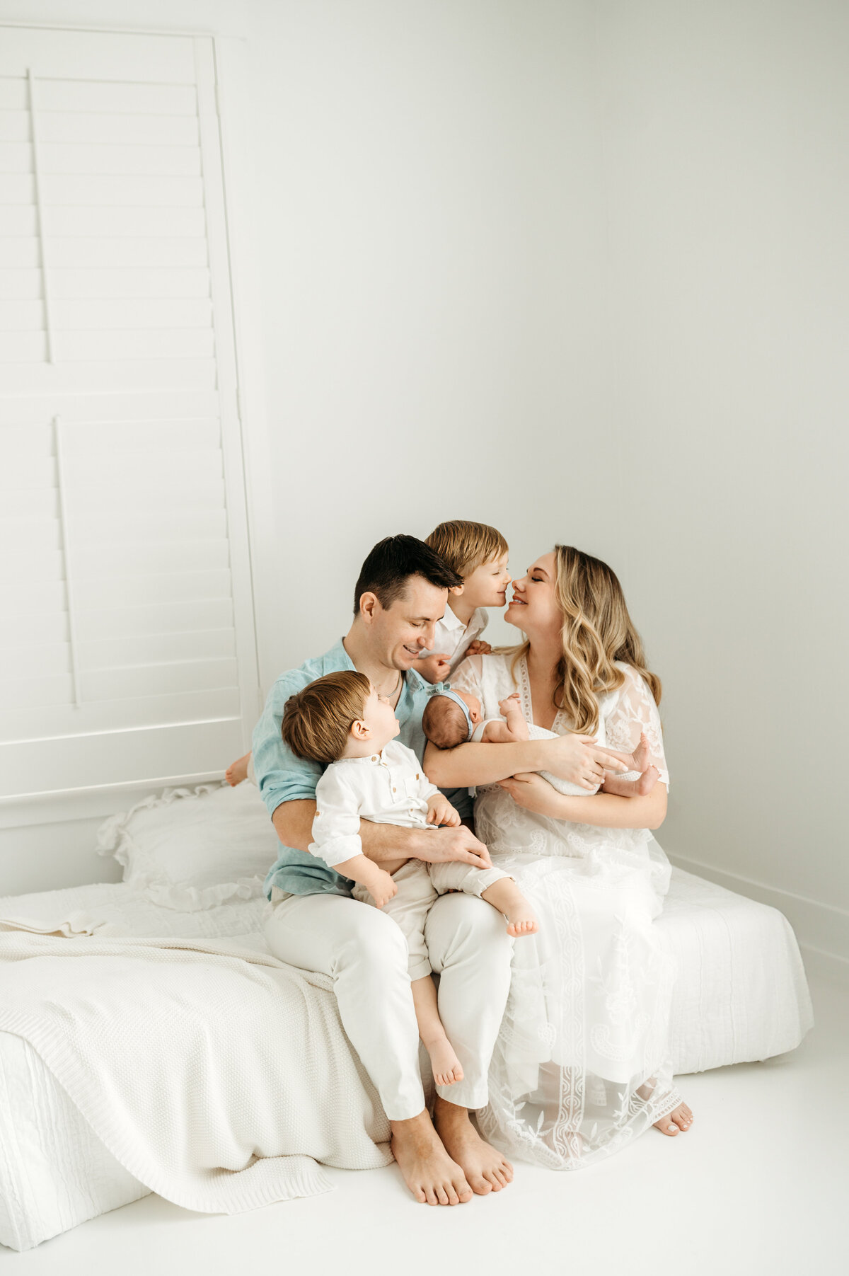 Baby Kaia's Newborn photo session in Atlanta