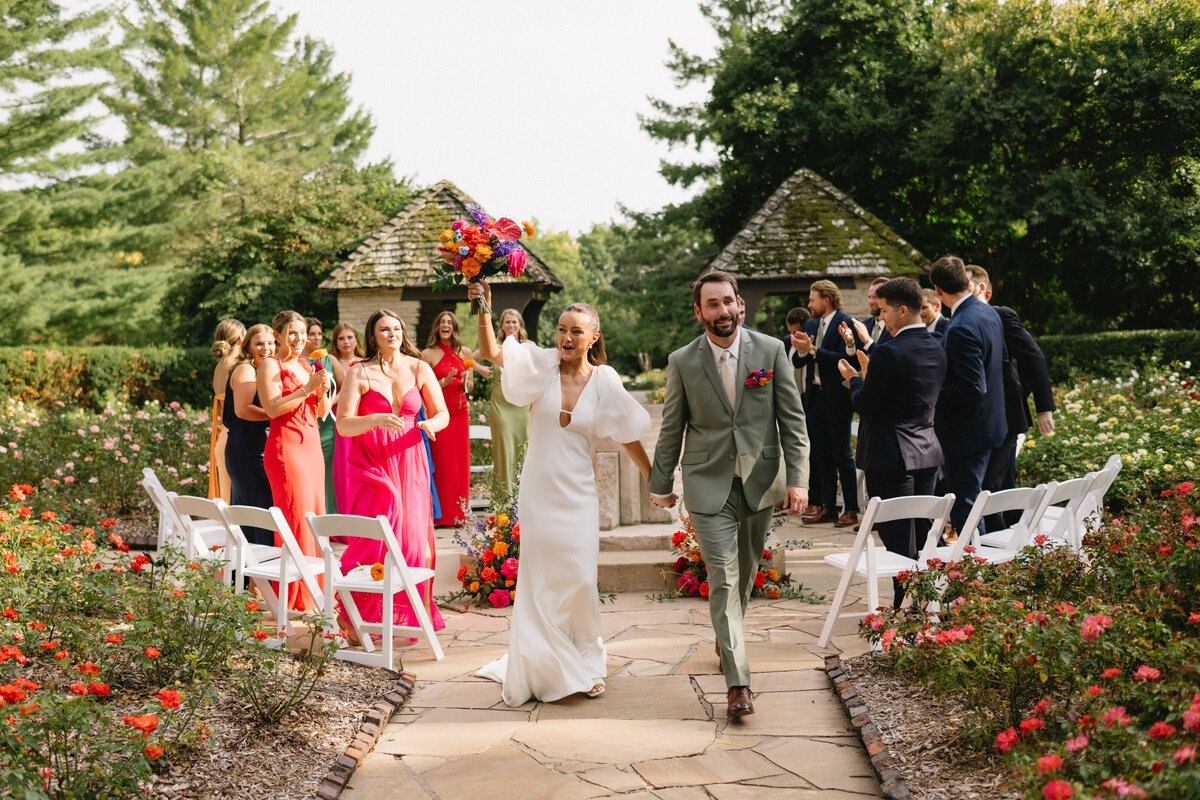 Des Moines Art Center wedding day