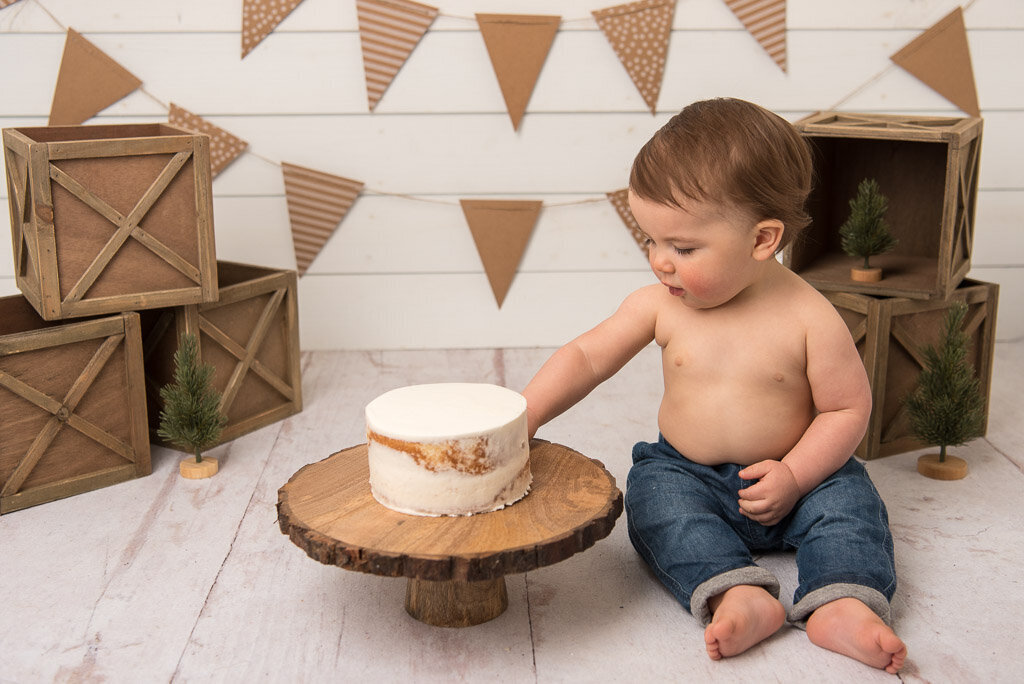 Canton CT Family and Newborn Photographer | Sharon Leger Photography | Cake Smash-11