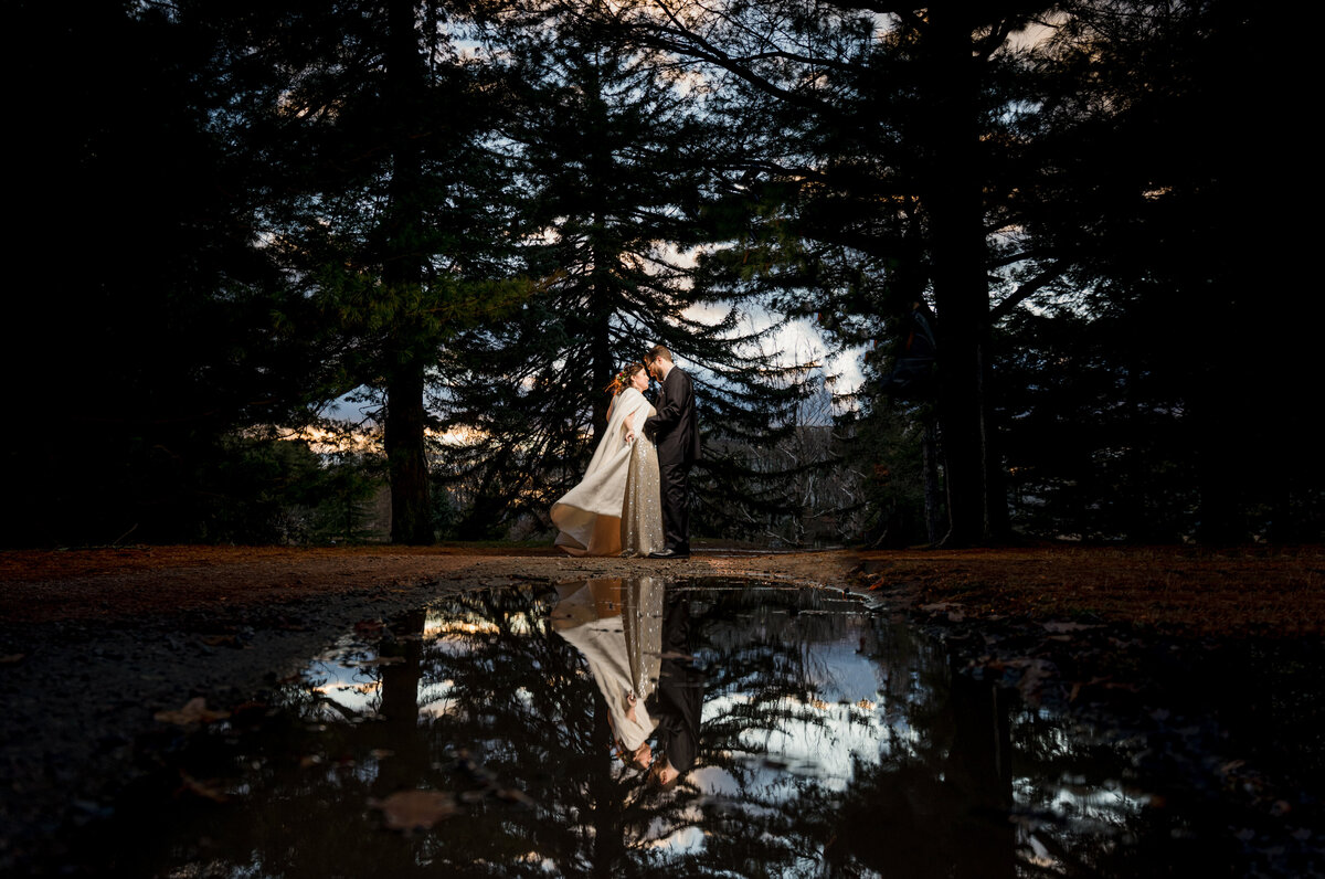 elopement photography in the mountains of massachusetts