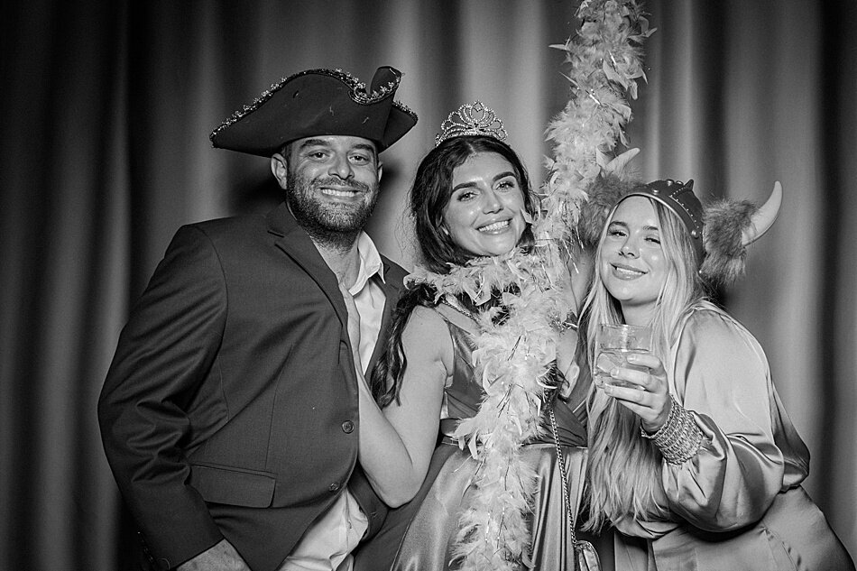 Briana and Anthony Davi Pebble Beach Wedding Photo Booth