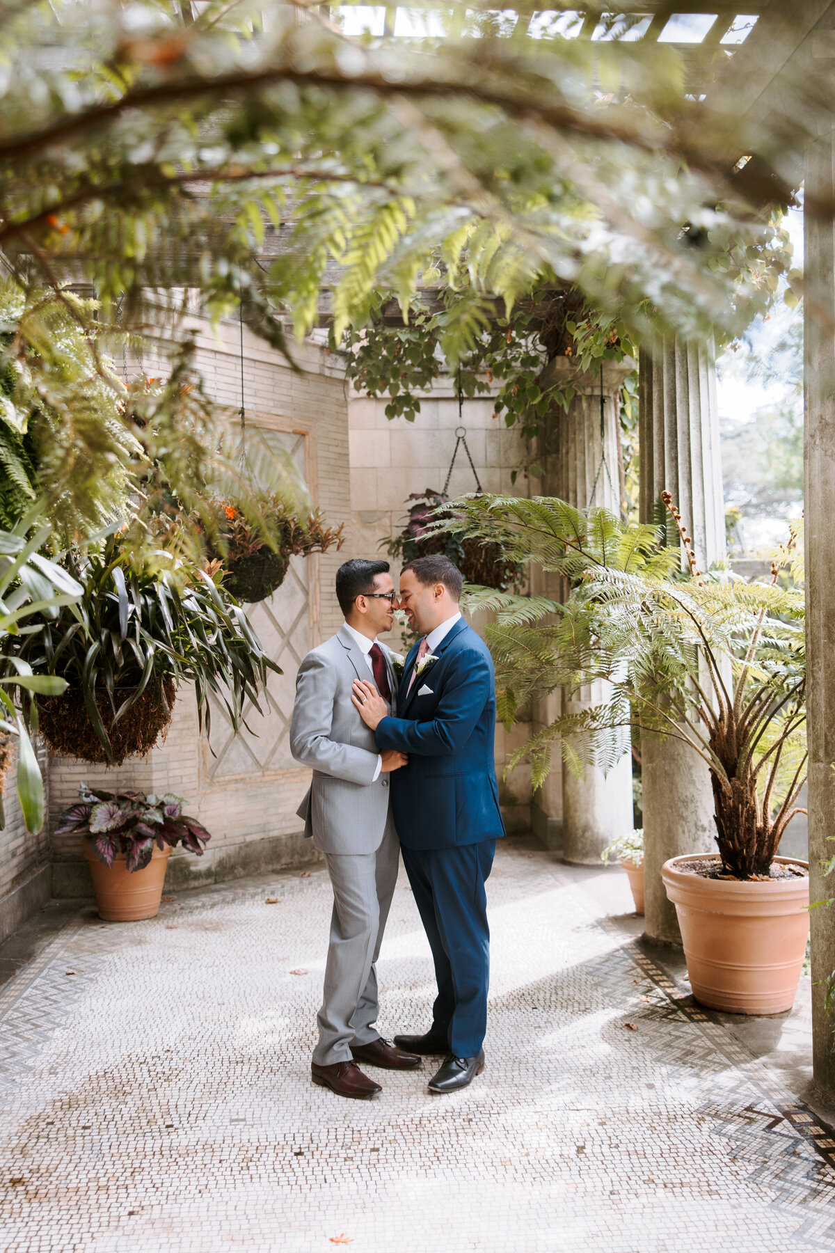 Mehul & Stefan - Rezdora NYC Untermyer Gardens - Intimate Wedding Previews 050