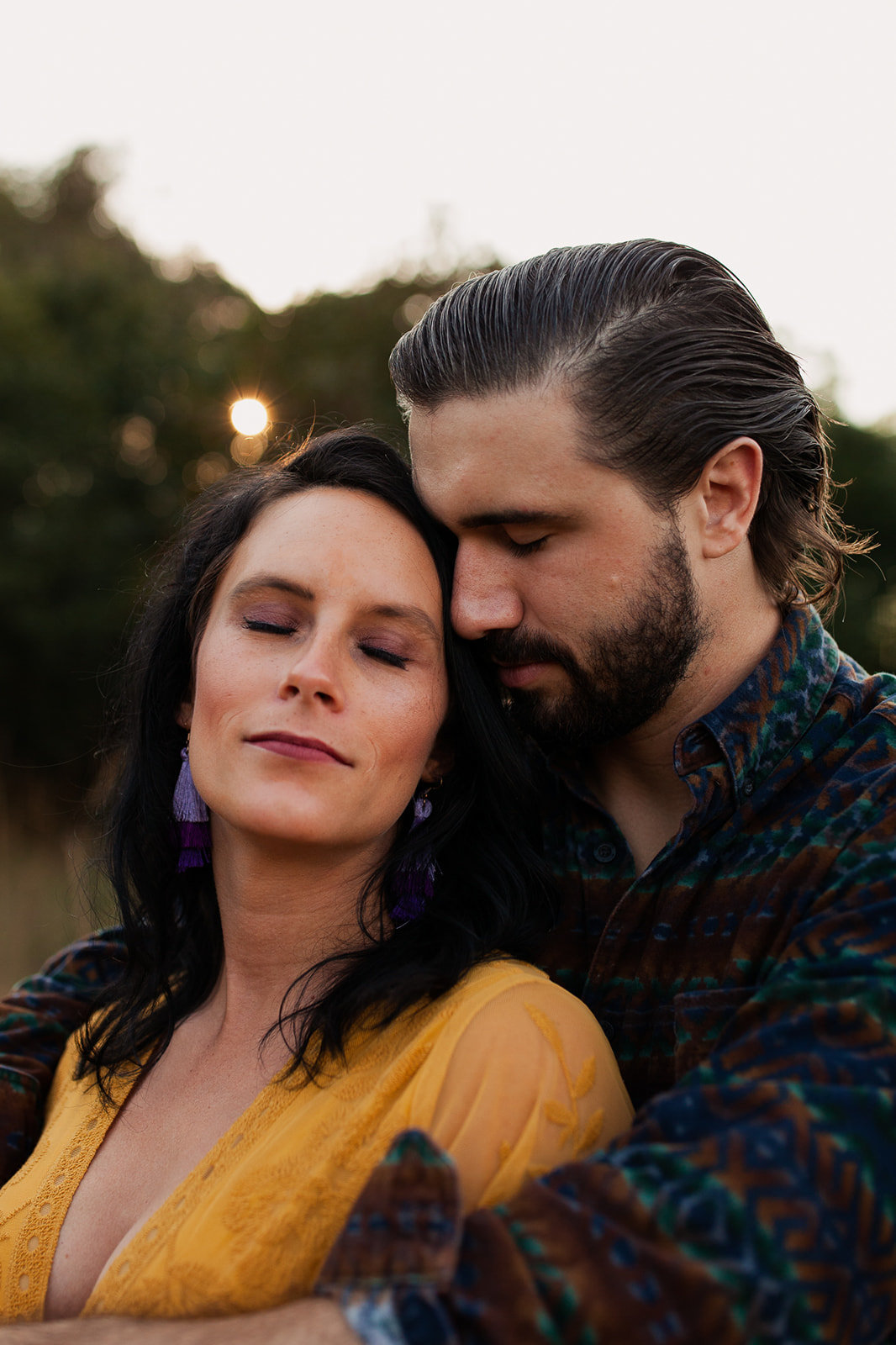 1_Outdoor-Maternity-Boho-Open-Field-Summer-Sunset_Couple