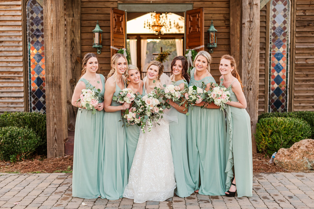 Athens, GA wedding hair and makeup serving brides and bridesmaids