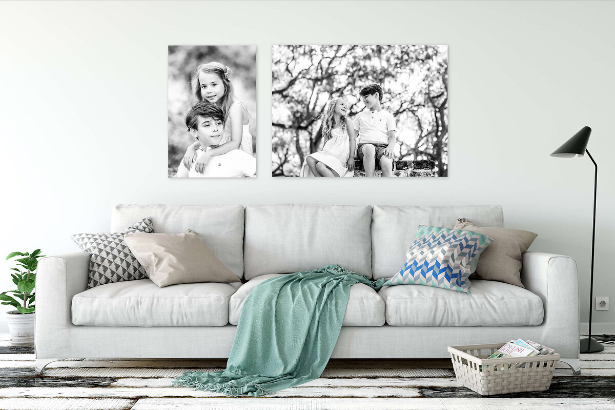 Heirloom Fine Art gallery wraps and canvases by Izzy and Co.