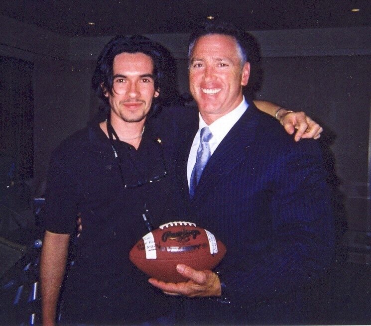 CFL TRADITIONS - Montreal, Quarterback Matt Dunigan and Steven