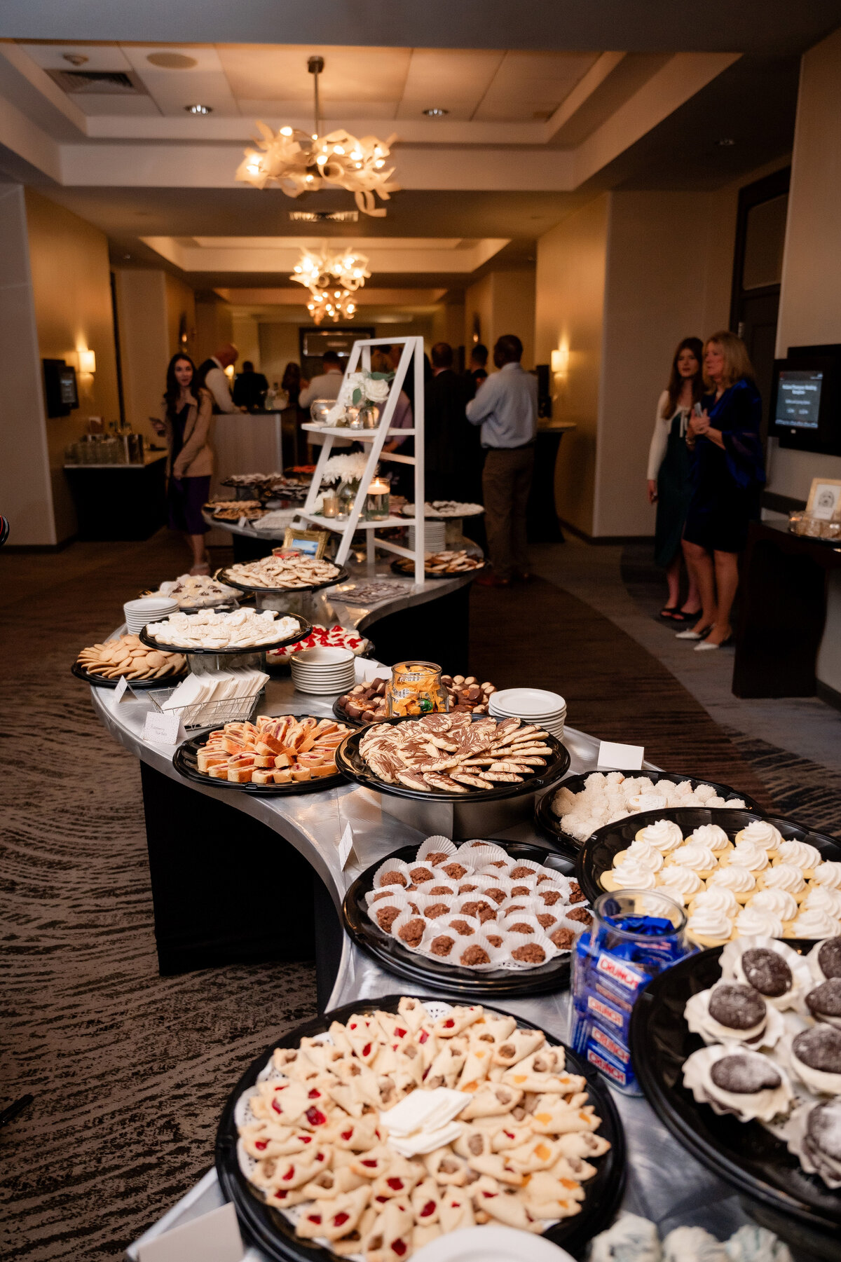 cookie table at  Airport Marriott Pittsburgh wedding