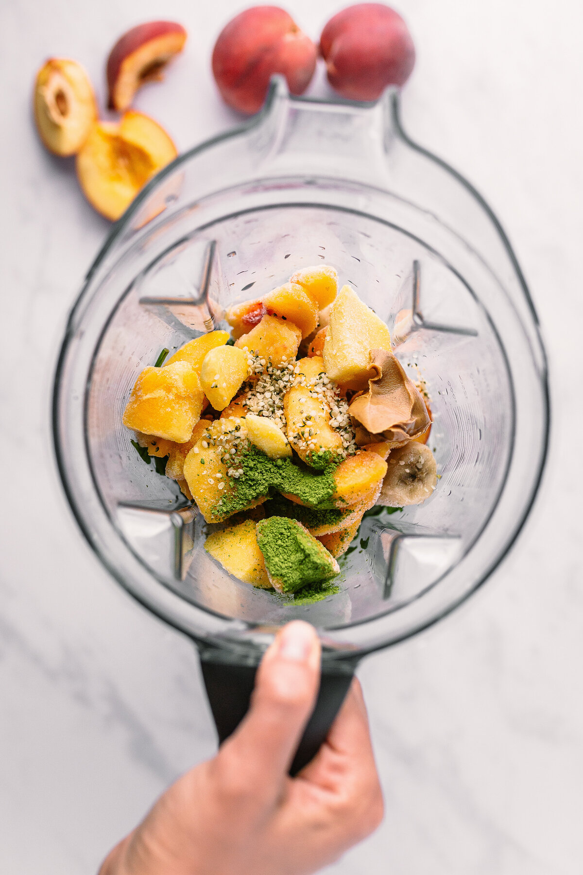 matcha-peach-smothie-bowl