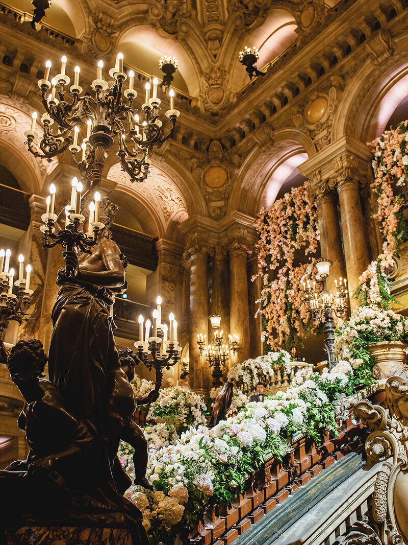 Luxury Destination Wedding Planner in Paris Opera Garnier Reception -0