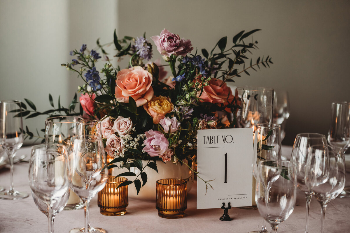 Baltimore photographer documents spring wedding tablescape
