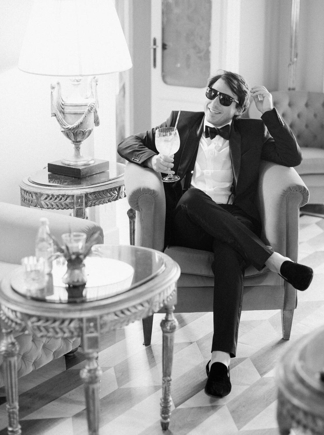 Groom portrait