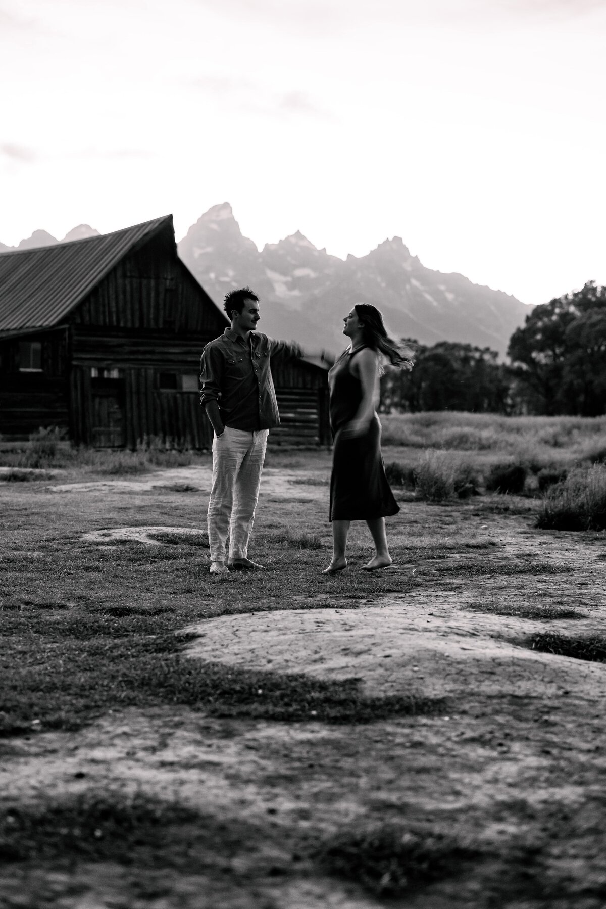 mormon row summer elopement in Jackson Hole