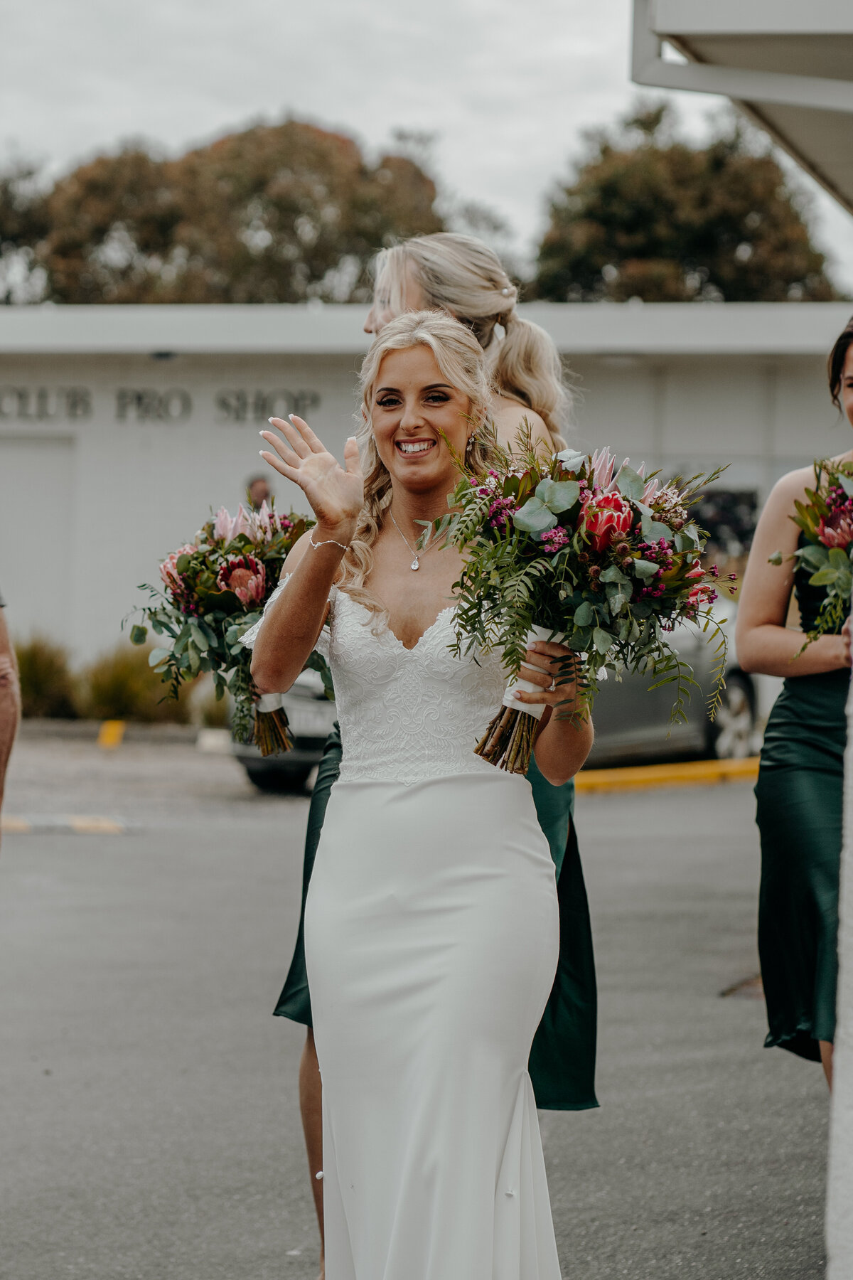 Eliza and Luke's big day by wedding photographer Mornington, Jake Grinde.