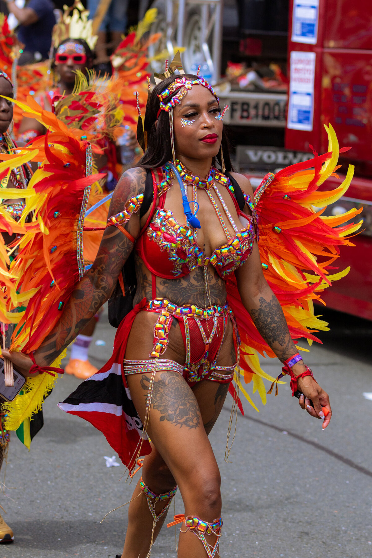 Photos of Masqueraders from Toronto Carnival 2023 - Sunlime Mas Band - Medium Band of The Year 2023-185